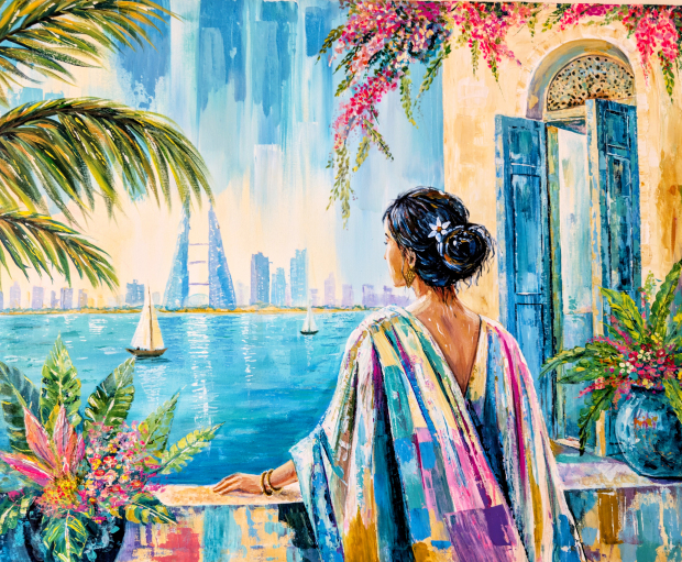 Bahrain News: Weaving stories with a spectrum of colours